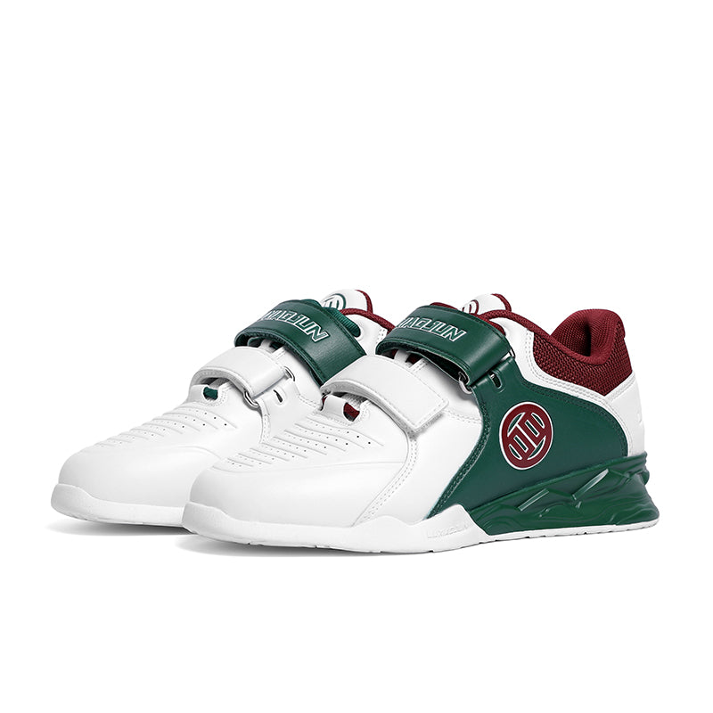 LUXIAOJUN Chaussures d’haltérophilie – Blanc vert