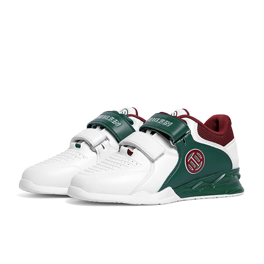 LUXIAOJUN Chaussures d’haltérophilie – Blanc vert