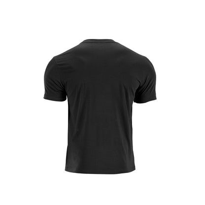 Klassisches T-Shirt für Herren, Schwarz
