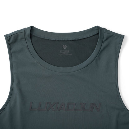 LUXIAOJUN Daily Essentials Débardeur de performance pour homme Vert