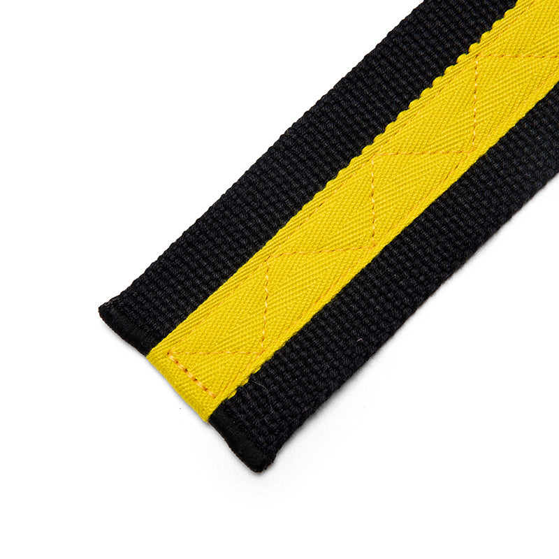 Sangle d’haltérophilie LUXIAOJUN L30 Noir et Jaune