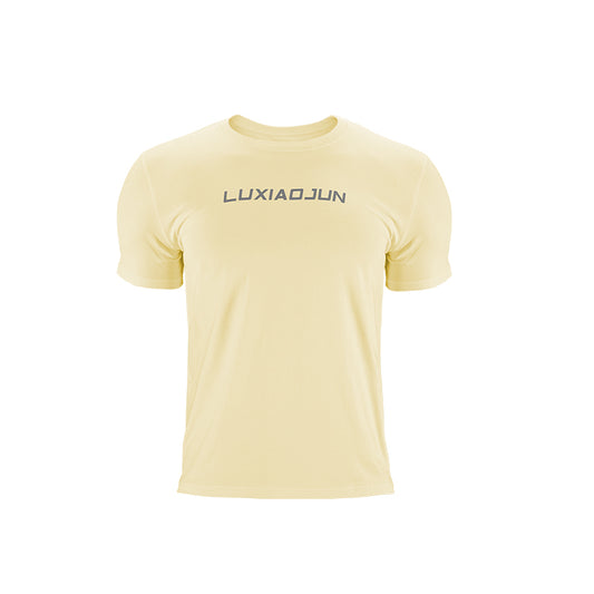 T-shirt classique pour homme Crème