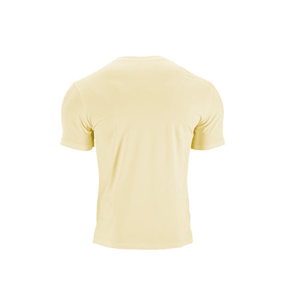 T-shirt classique pour homme Crème