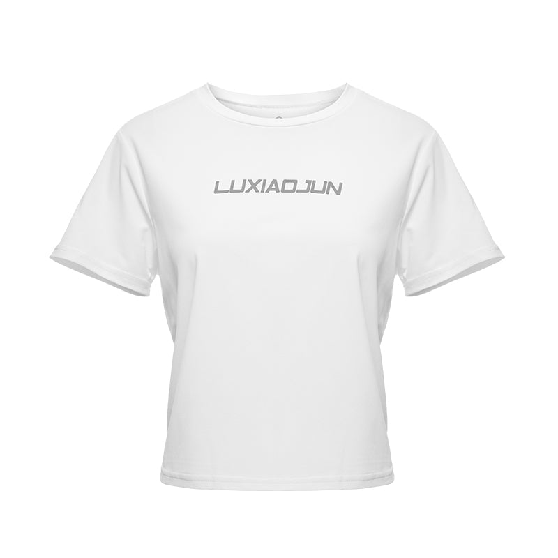 T-shirt de sport femme LUXIAOJUN blanc – Collection Essentiels du quotidien Blanc