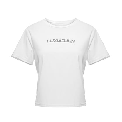 T-shirt de sport femme LUXIAOJUN blanc – Collection Essentiels du quotidien Blanc