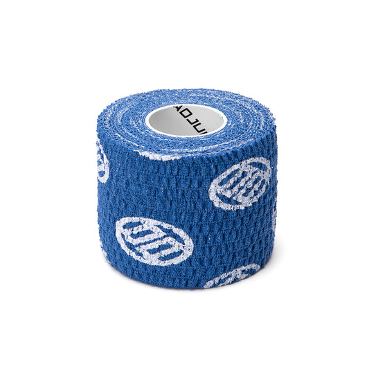 LUXIAOJUN Tape pouce haltérophilie (Hook Grip)- bande cohésive élastique, lot de 3 Bleu