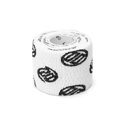 LUXIAOJUN Daumenband für Gewichtheben (Hook Grip) – kohäsives, elastisches Band, 3er-Pack Weiß