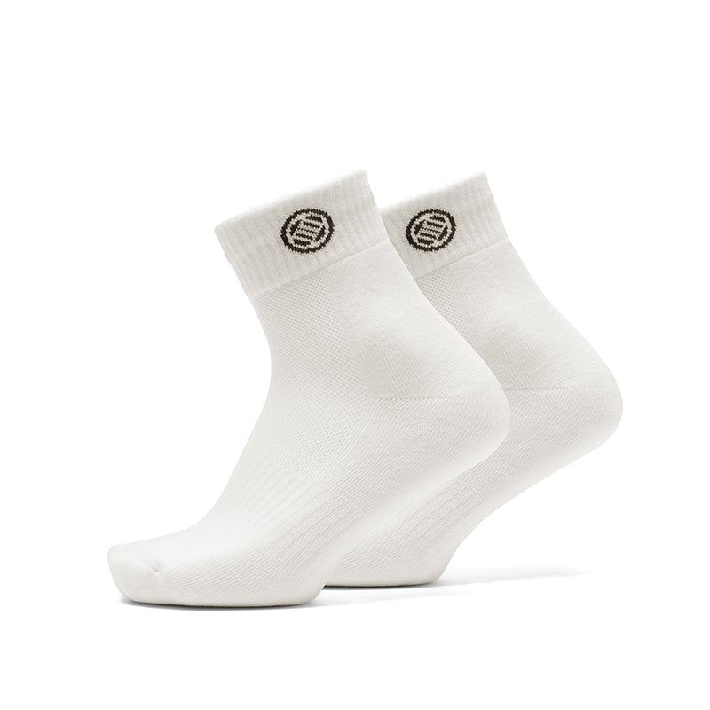 Chaussettes LUXIAOJUN Cushion Crew Blanc