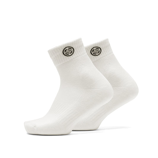 Chaussettes LUXIAOJUN Cushion Crew Blanc