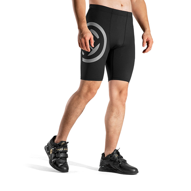 LUXIAOJUN Pro Sportswear – Short d’entraînement ajusté pour homme
