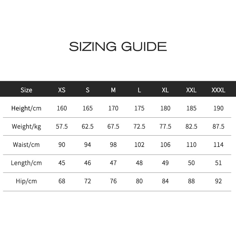 LUXIAOJUN Pro Sportswear – Short d’entraînement ajusté pour homme