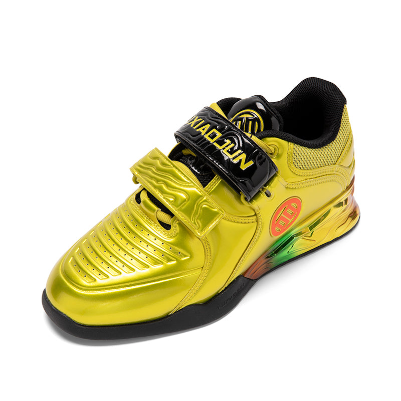 LUXIAOJUN Chaussures d’haltérophilie – Doré