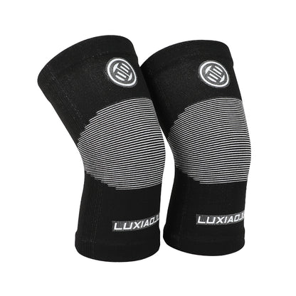 LUXIAOJUN Weightlifting Essentials Knieschützer C81 Schwarz