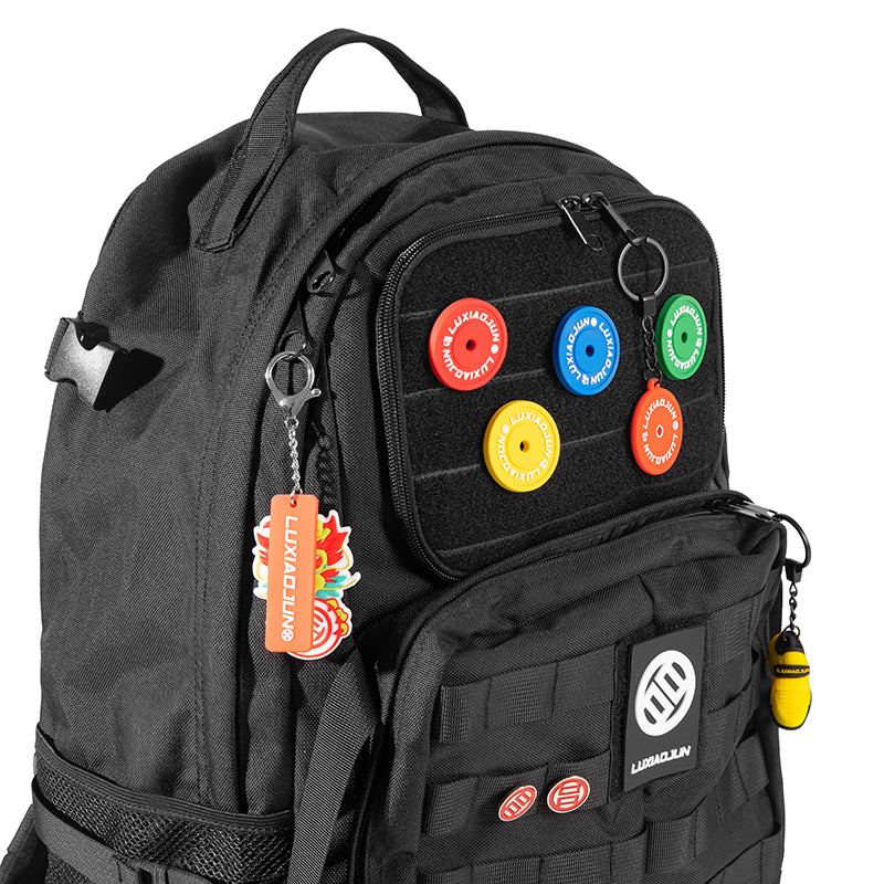 Patch LUXIAOJUN LOGO Blanc et Rouge