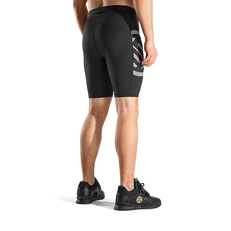 LUXIAOJUN Pro Sportswear – Short d’entraînement ajusté pour homme