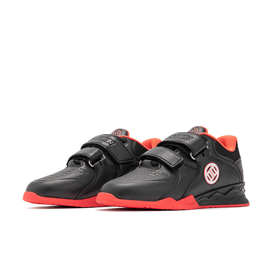 LUXIAOJUN Chaussures d’haltérophilie – Noir & Rouge