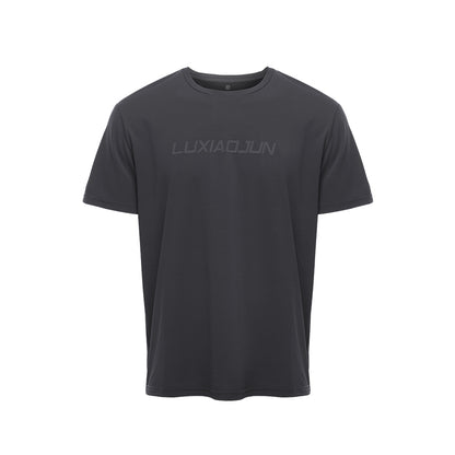 T-shirt de performance homme LUXIAOJUN noir Daily Essentials Noir
