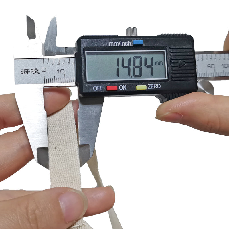 Bande de poignet en coton LUXIAOJUN Blanc