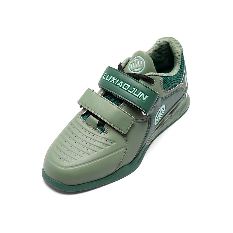 LUXIAOJUN × CrossFit – Édition Limitée Chaussures d’haltérophilie (Vert foncé)
