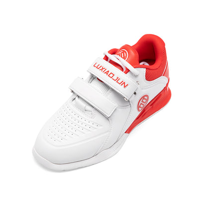 LUXIAOJUN Gewichtheberschuhe – Rot & Weiß