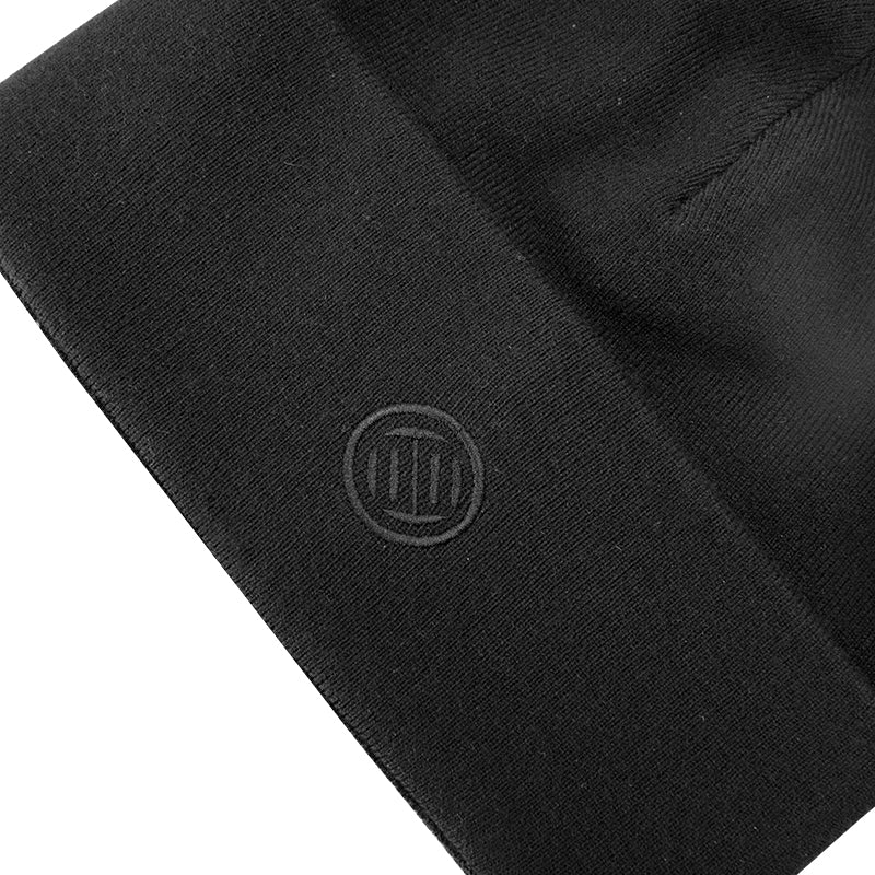 Bonnet côtelé en laine LUXIAOJUN – Unisexe