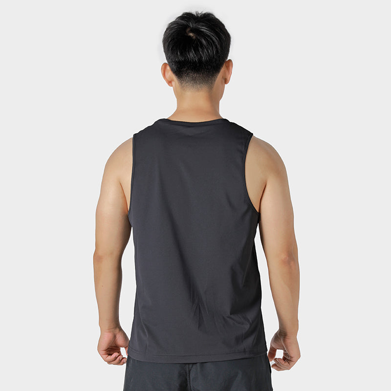 LUXIAOJUN Daily Essentials Débardeur de performance pour homme Noir