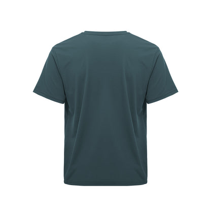 LUXIAOJUN Herren Performance T-Shirt Daily Essentials Grün