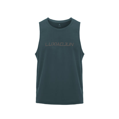 LUXIAOJUN Daily Essentials Débardeur de performance pour homme Vert