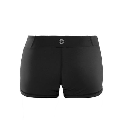 LUXIAOJUN Pro Sportswear – Trainingsshorts für Damen, Schwarz