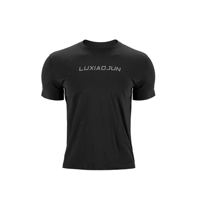 Klassisches T-Shirt für Herren, Schwarz