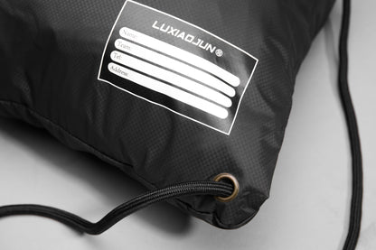 Kordelzugbeutel LUXIAOJUN Daily Essentials Schwarz