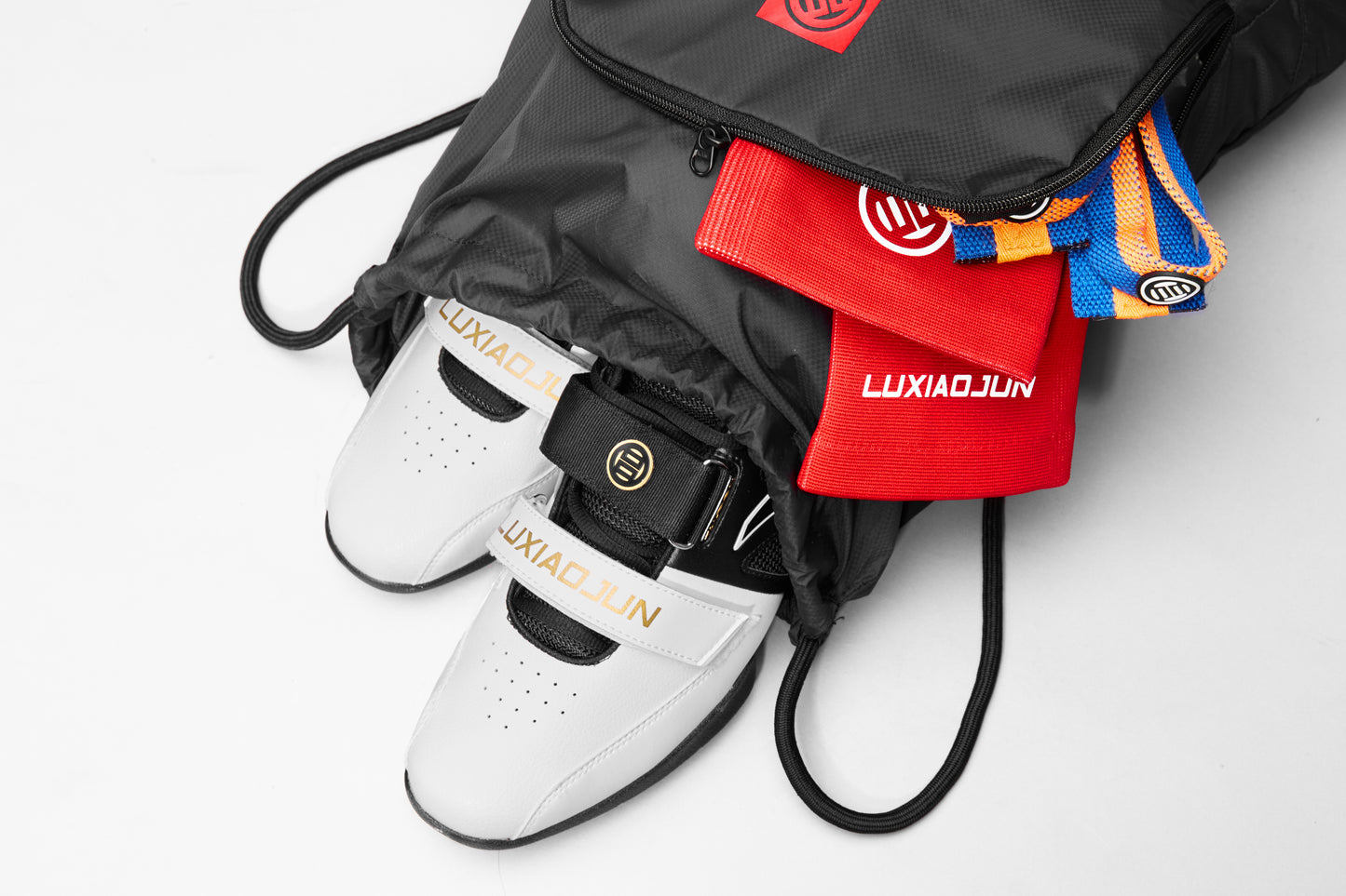 Sac à cordon LUXIAOJUN Daily Essentials Noir