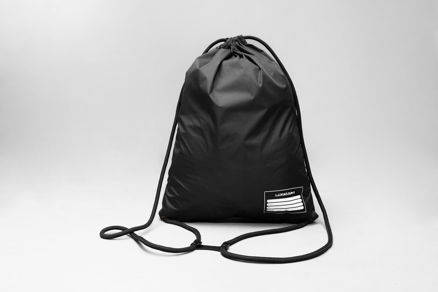 Sac à cordon LUXIAOJUN Daily Essentials Noir
