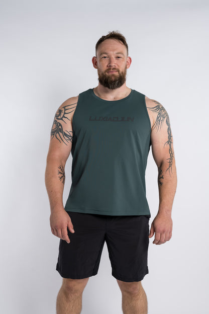 LUXIAOJUN Daily Essentials Débardeur de performance pour homme Vert