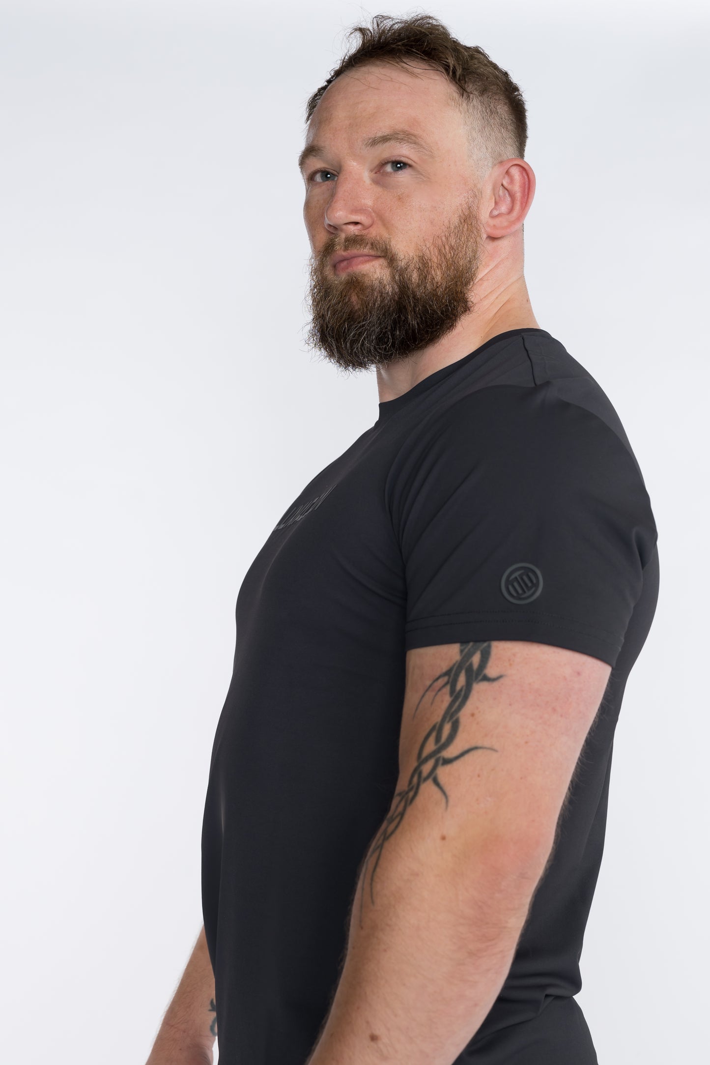 T-shirt de performance homme LUXIAOJUN noir Daily Essentials Noir