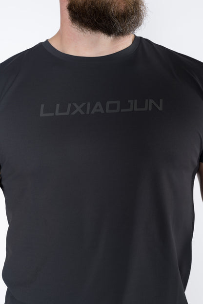 T-shirt de performance homme LUXIAOJUN noir Daily Essentials Noir